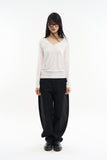 Symphony curved cotton pants