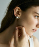 Tilted Heart Earrings