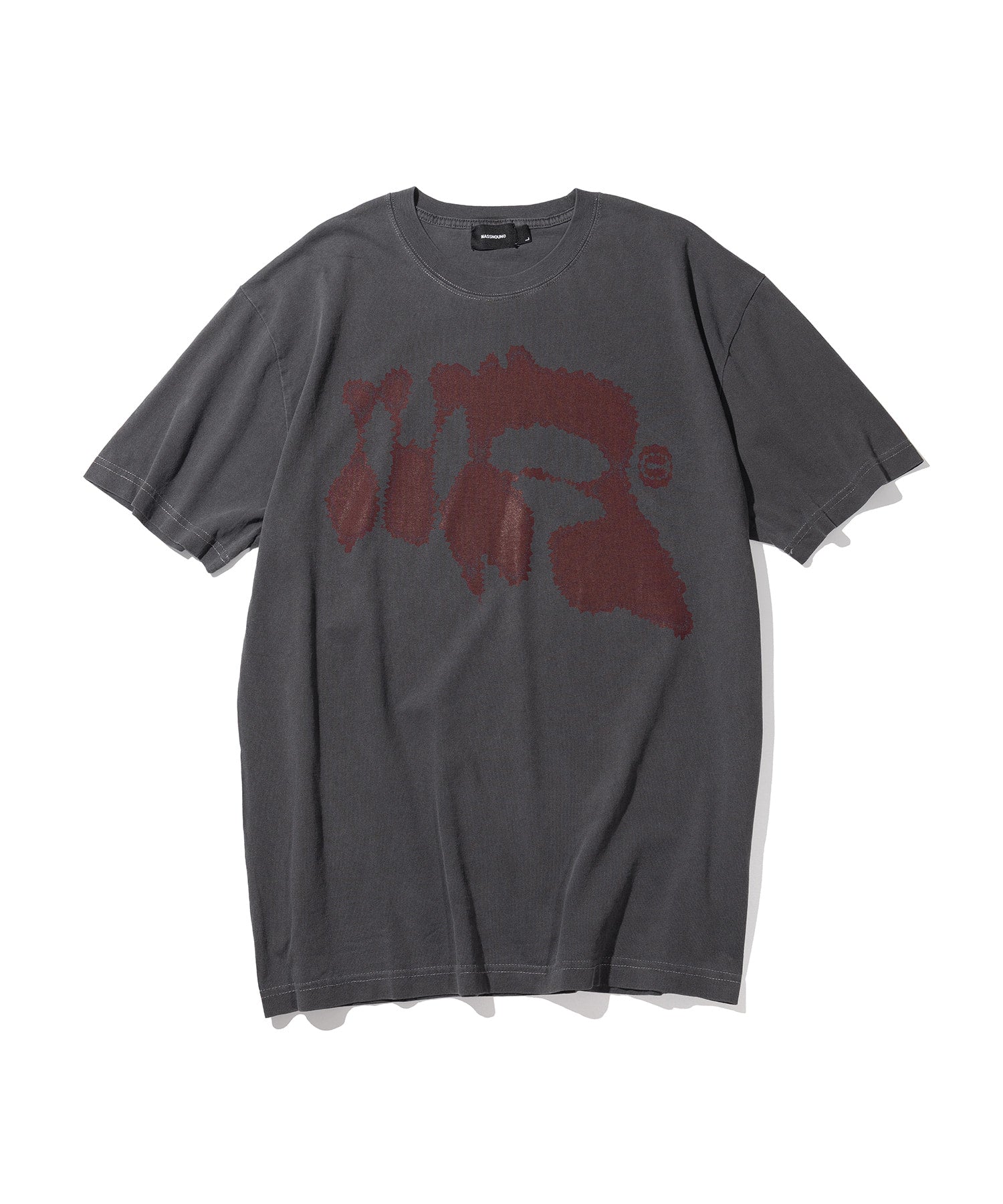 MASSNOUNのProto-MA Pigment Short Sleeve T-shirt 全4色 MASSNOUNのProto-MA Pigment Short Sleeve T-shirt 全4色