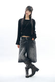 Brann denim bermuda pants