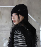 Eyelet Knit Beanie
