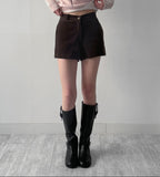 Corduroy Brushed Shorts