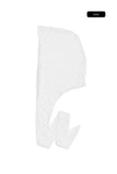 Vion dot scarf hood