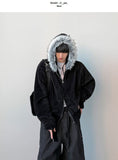 Bless Fur Hood Zip-up
