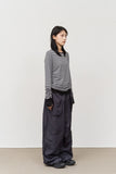 (W) Mars Striped Top