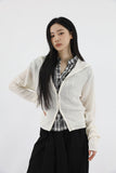 Eye Net Hood Zip-up