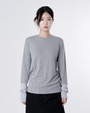BLOCK LONG SLEEVE TOP