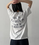 Your Lettering Overfit Short Sleeve T-Shirt