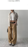 [unisex] Shinchibaek Cotton Wide Pants