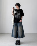 Vibe Washing Bermuda Denim