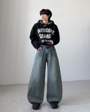 Divid Balloon Wide Denim