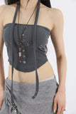 Eyelet Muffler Tube Top