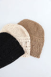 Knitted loose beanie