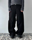 Reverse Curve Dart Dyed Pants