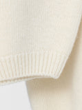 [Premium] Sensi Whole Garment Crop V-Neck Knit