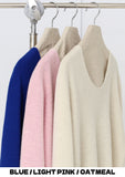 [Premium] Whole Garment Mozel U-Neck Knit