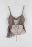 Lenny lace blanc sleeveless