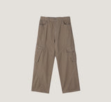 Curved Incision Cargo Pants