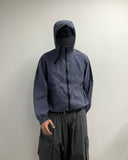 Premium Multi Zipper Vintage Pigment Jacket