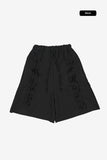 Yuna frill bermuda shorts