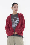 Ready crop zip-up hoodie