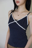 Sydney dot sleeveless