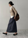 Adjust Nep Selvage Long Skirt