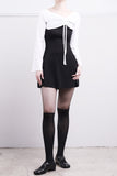 Beltin String Bolero + Sleeveless One Piece Set