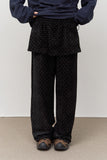 (W) Prince Dot Skirt Pants