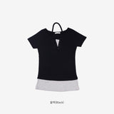Pupe color matching dot t-shirt