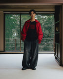 Western Balloon Denim Pants