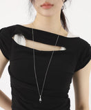 Zyu Long Drop Necklace