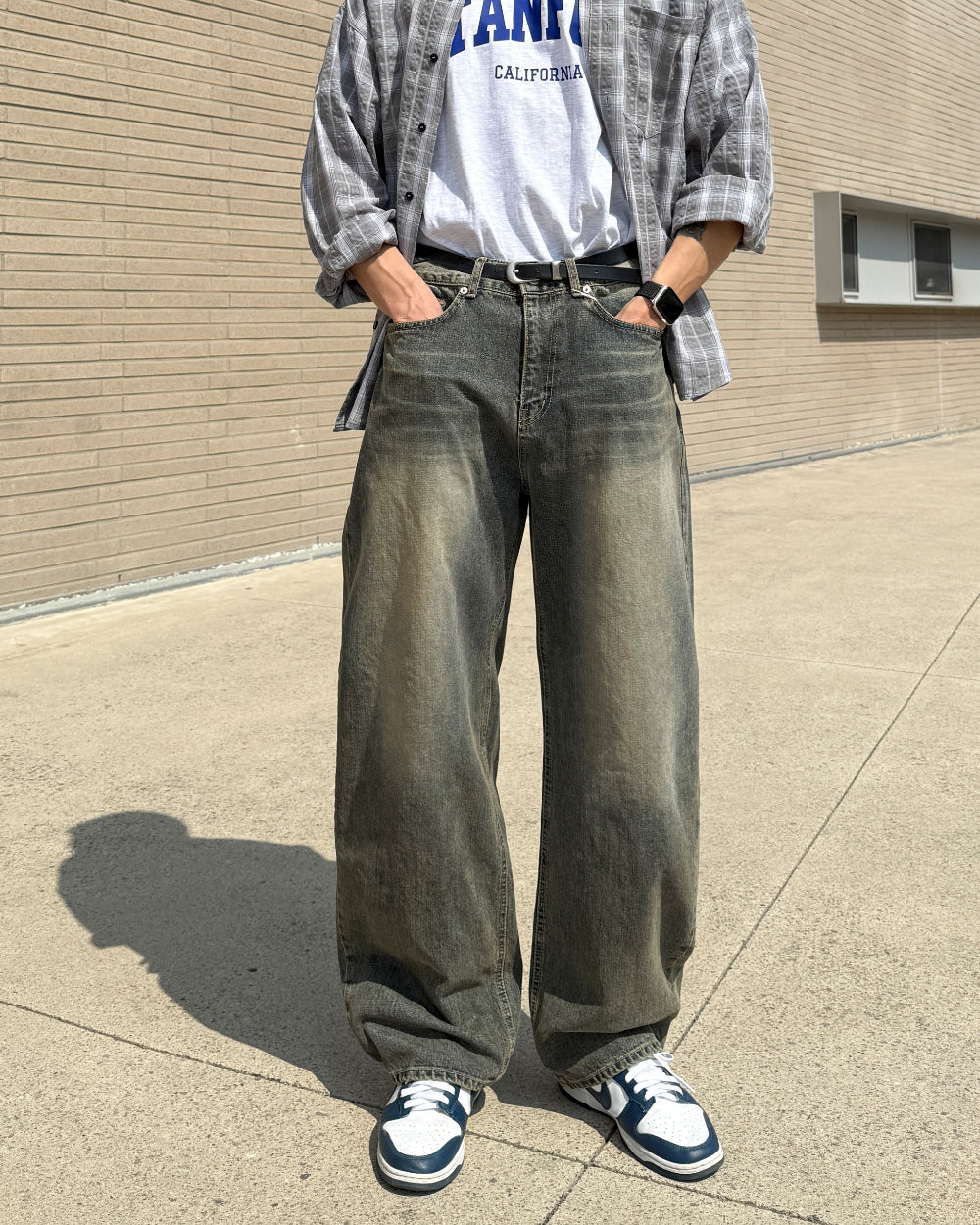 【YOURNUS】Deca Vintage Wide Denim YOURNUS (ユアノス) - デカヴィンテージワイドデニム / Deca