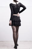 Belle Ribbon Tiered Skirt