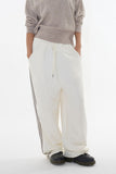 Drain tweed track pants