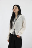 Eye Net Hood Zip-up