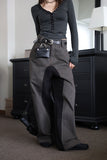 Denny Inside Color Matching Pants