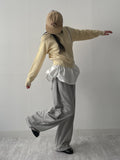 Two-way pleated training pants