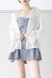 Moil Stripe Halter One Piece