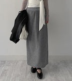 Creek Knit Long Skirt