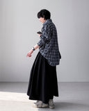 Drape Wrap Skirt Pants