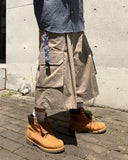 3D Pocket Bermuda Banding Pants