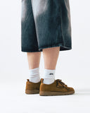 Vintage Washed Denim Half Pants