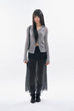 Summit see-through layered skirt