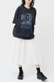 Back In Black Washed Top