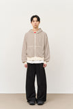 Pars Cropped Striped Zip Up
