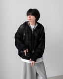 Hitori Net Hood Zip-up