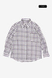 Cream vintage check shirt