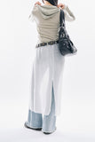 Lulu damage bootcut denim pants