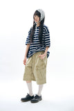 Havik washed cargo bermuda pants